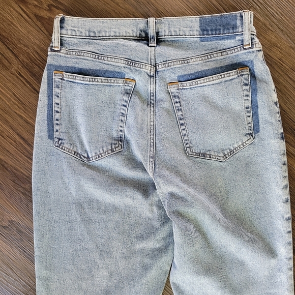 Abercrombie & Fitch Ankle Straight Ultra High Rise Jeans Size 30 Curve Love - Picture 8 of 11